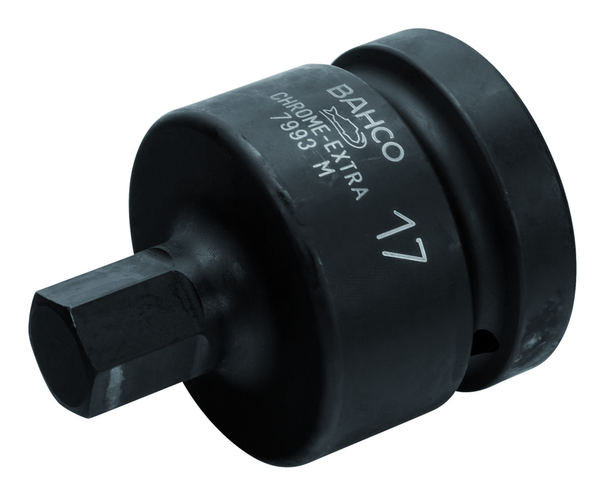 Hexagonal tip socket driver 7993M 22mm 1