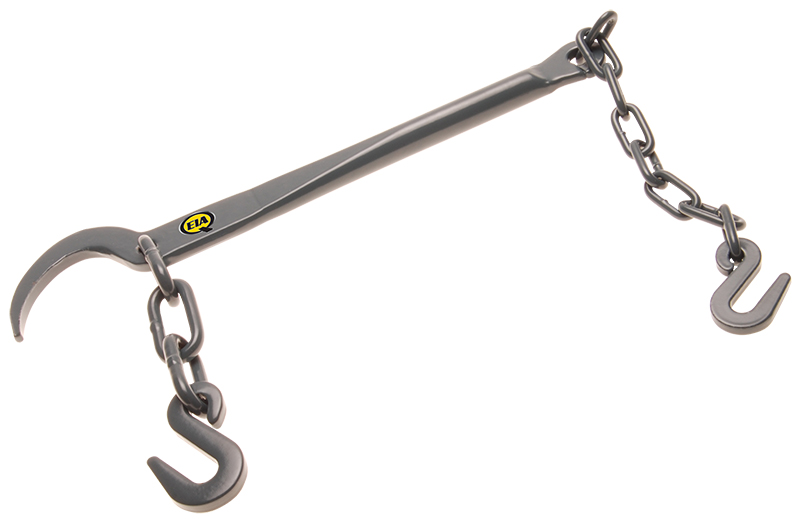 Tension lever with chain and hooks 250mm 775g