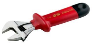 Insulated adjustable wrench 8070V 165mm max 20mm 1000V VDE