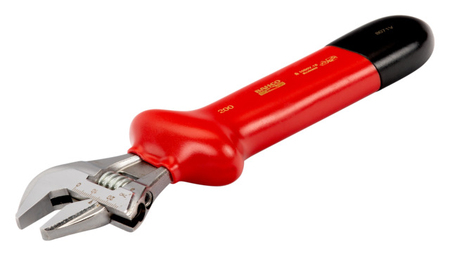 Insulated adjustable wrench 8072V 260mm max 29mm 1000V VDE