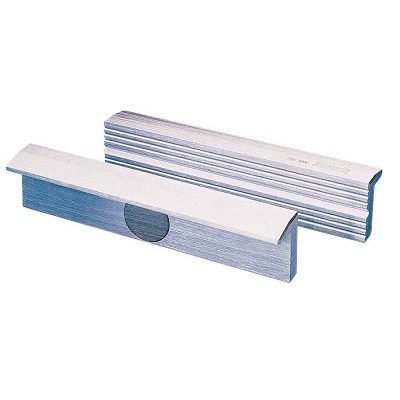 Spare jaws for bench vises (Al) 125mm with magnet