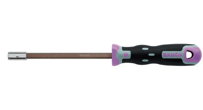 Magnetic bit holder for 1/4
