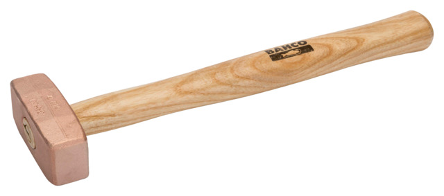 Copper mallet 2000g with wooden handle