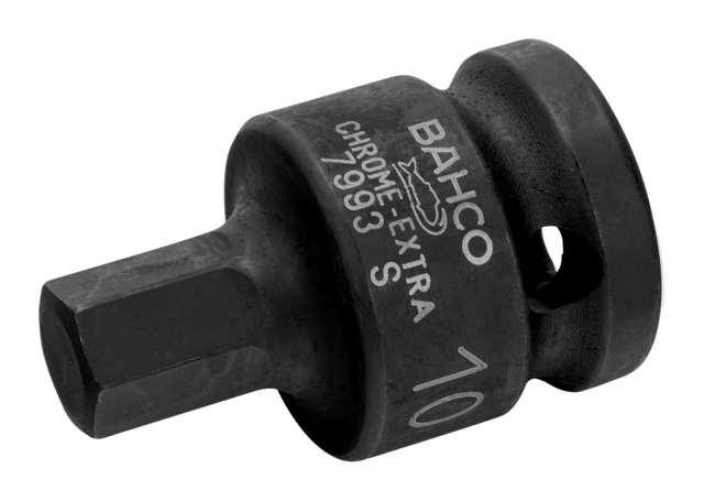 Impact hex head socket driver 7993S 12mm drive 1/2