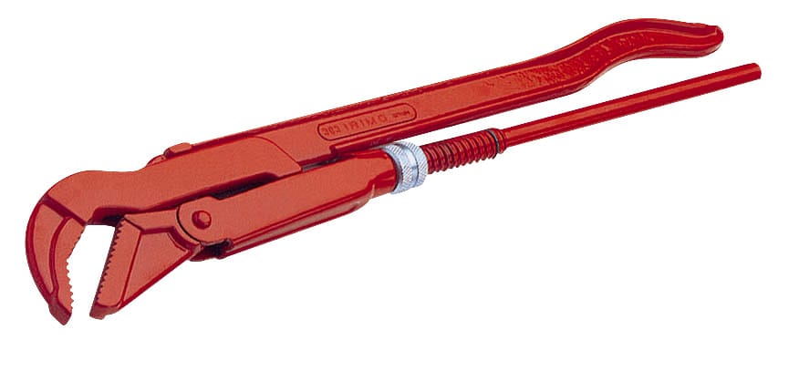 Corner pipe wrench 240mm max 1/2