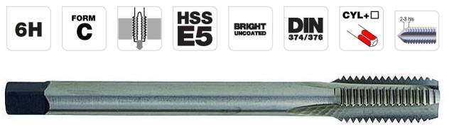 Machine tap MF8x1.0, HSS-E5 DIN
