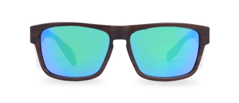 Safety glasses Pegaso Plano Brave.29 woody Dark Green Polarized PC Lenses