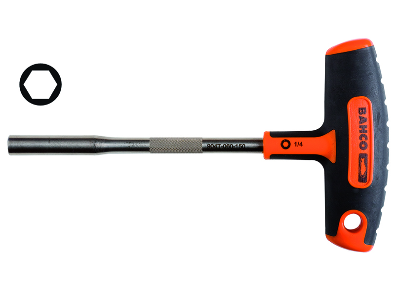 Bit holder T-handle 180mm