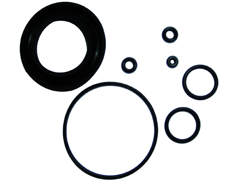 Pneumatic secateur seals