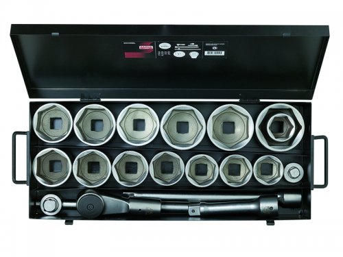Hexagon socket set 46-80mm 19 pcs 1