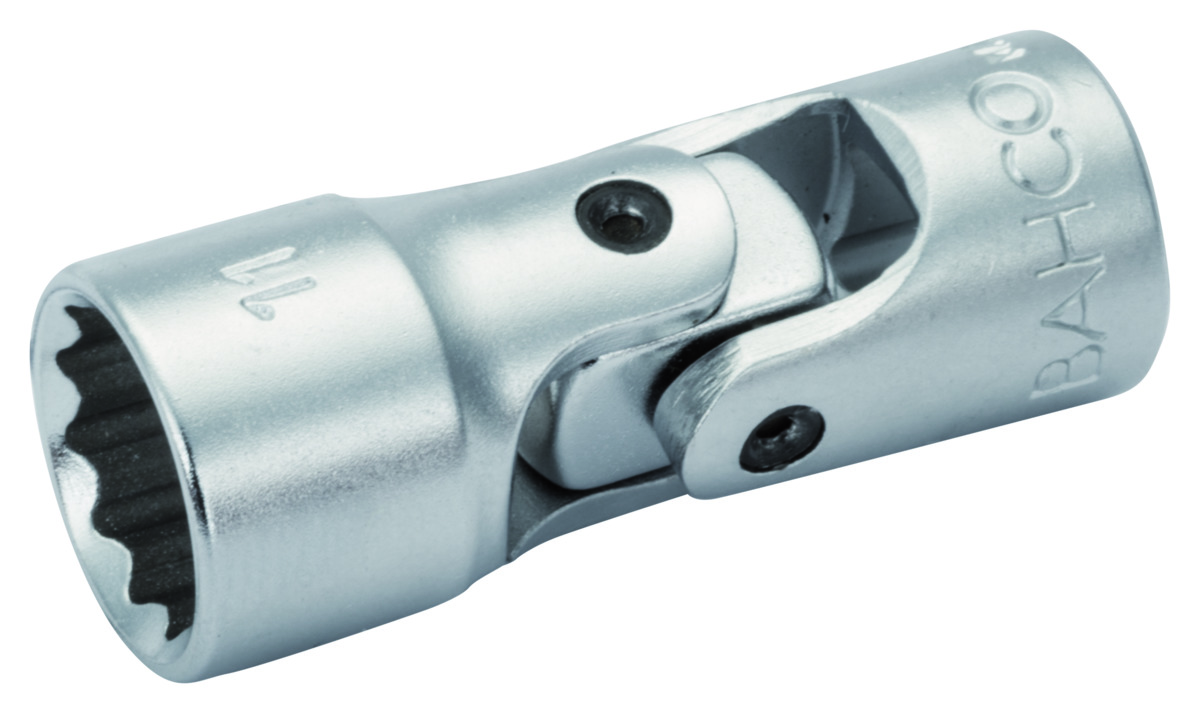 Double hexagon swivel socket A6710DM 14mm 1/4