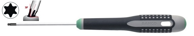 Skrūvgriezis ERGO™ ar noapaļotu galu Torx T15x100mm