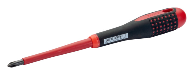 Elektriķu skrūvgriezis ERGO™ Phillips PH1x80mm 1000V VDE