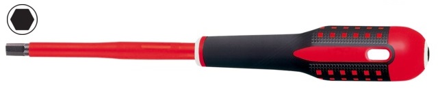 Elektriķu skrūvgriezis ERGO™ HEX 3x75mm 1000V VDE