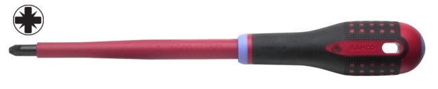 Elektriķu skrūvgriezis ERGO™ Pozidriv PZ0x75mm 1000V VDE