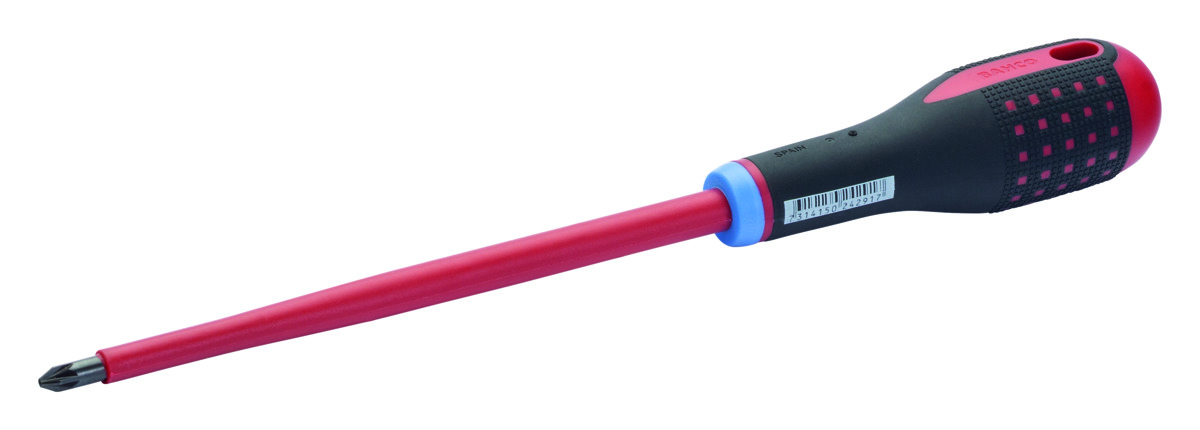 Elektriķu skrūvgriezis ERGO™ Pozidriv PZ2x100mm 1000V VDE