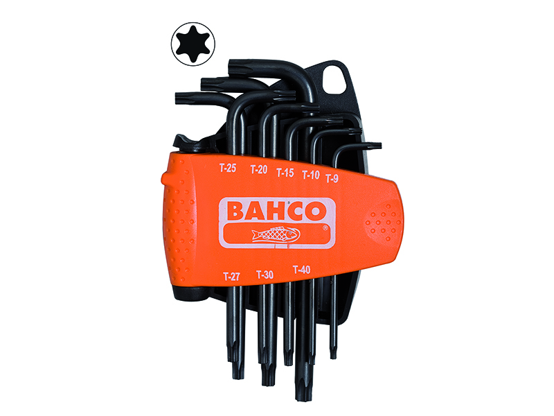 Seškanšu bitu komplekts Torx T9-T40 8gab