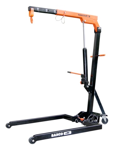 Foldable europallet crane max 600kg