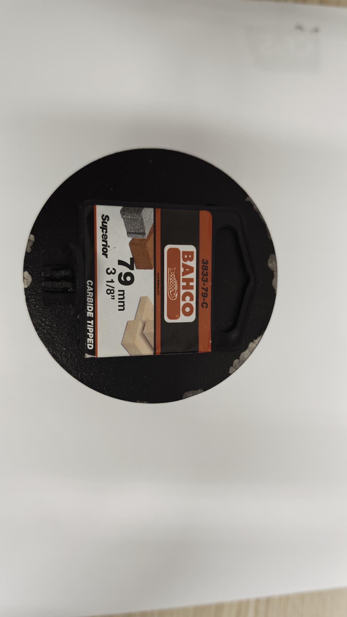 BEZ IEPAKOJUMA/SAPLĒSTS BLISTERS-Multi construction holesaw Superior 79mm with carbide tips, depth 71mm