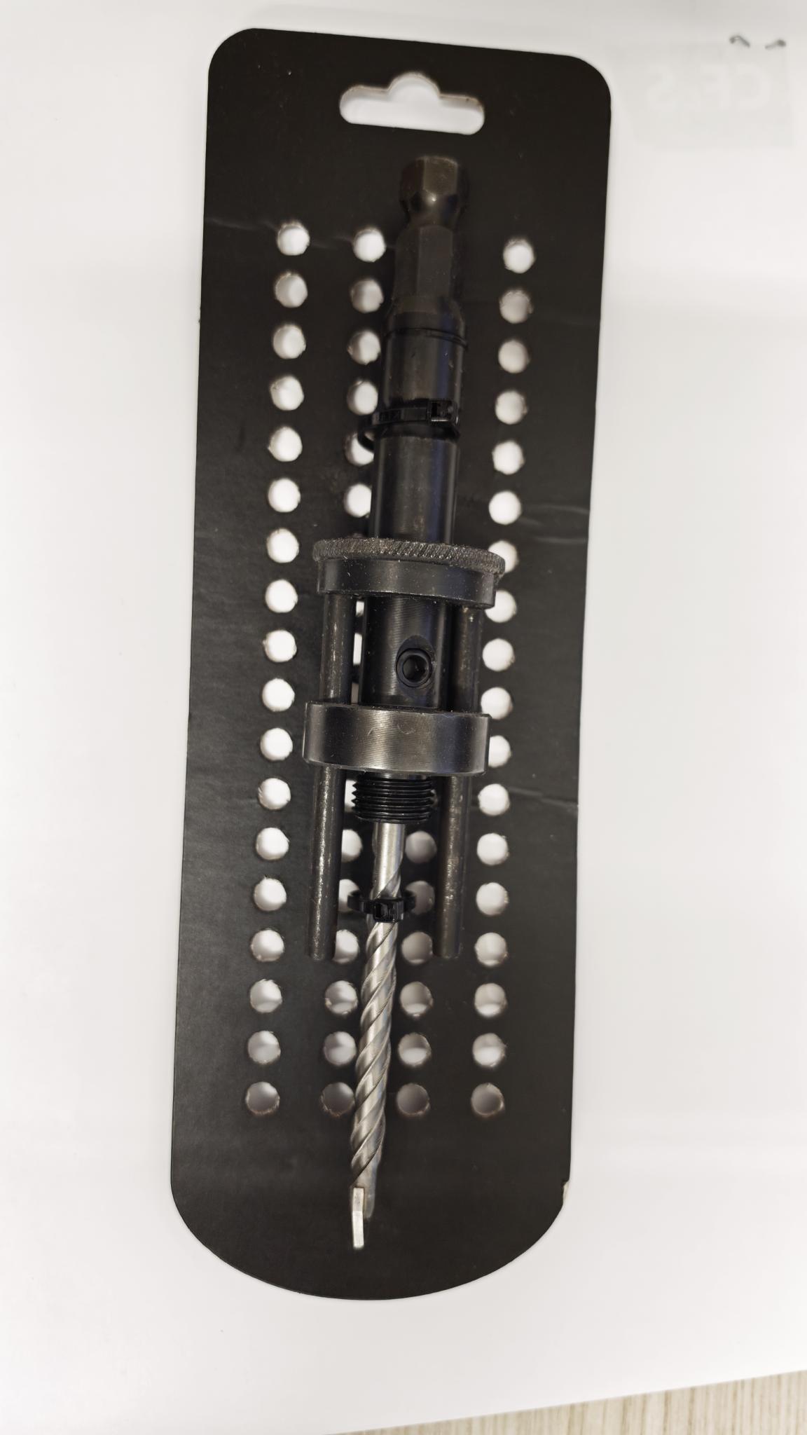 BOJĀTS IEPAKOJUMS-Multi Construction holesaws Quick-eject arbor 32-225mm shank 8,5mm