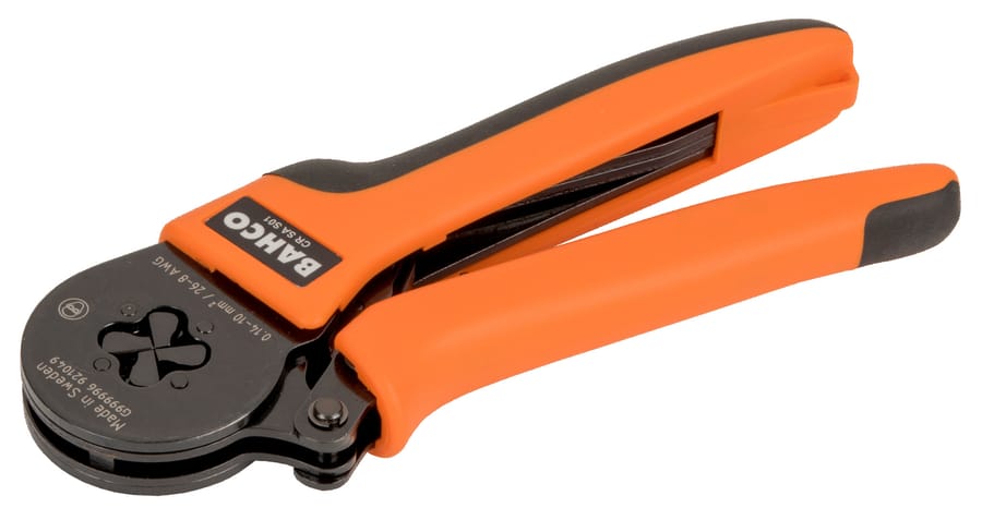Crimping pliers Bahco 176mm 0.14-10 mm² square