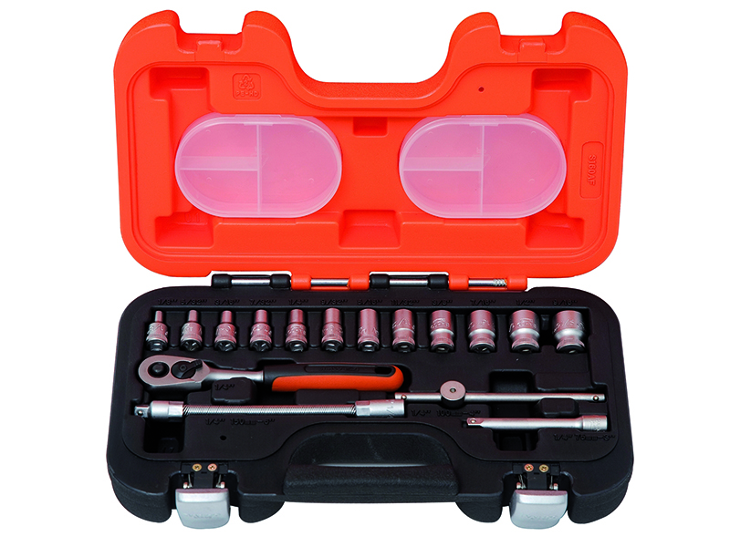 Socket set inch sizes  1/8