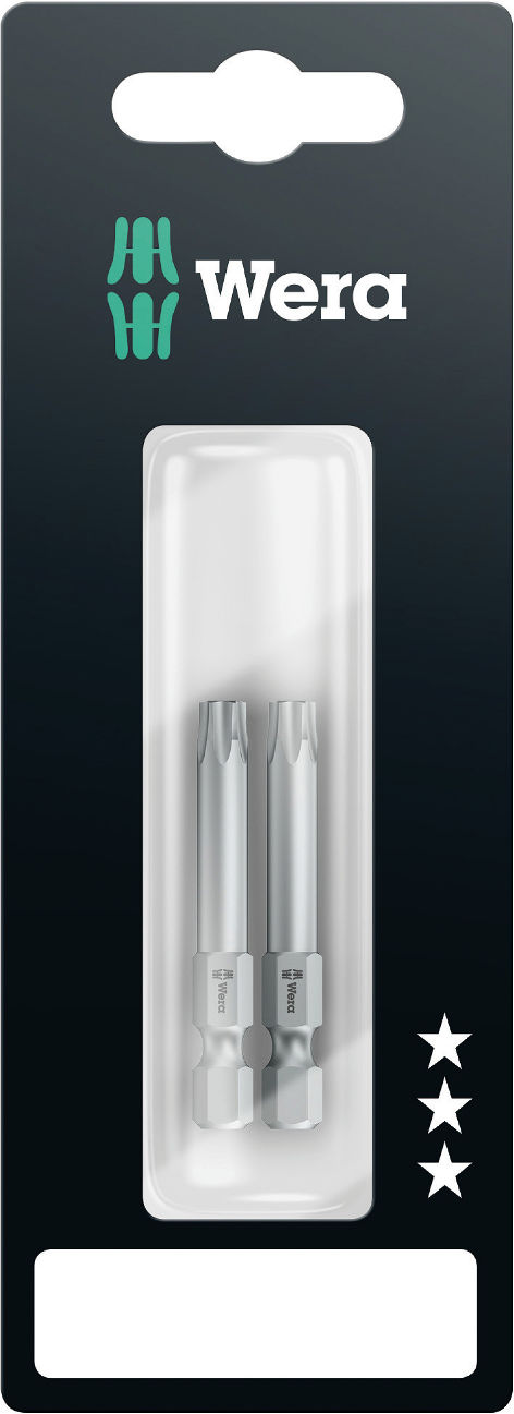 Wera standarta uzgaļi, 2 x TORX T30 x 50mm, 867/4 Z, blisterī