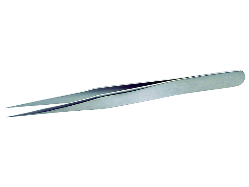 High precision tweezers 120mm 1-SA (stainless, anti-magnetic, anti-acid)